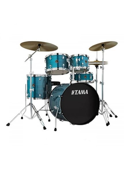 Tama Rhythm Mate RM52KH5-HLB 5-Pcs Acoustic Drum Kit - Hairline Blue