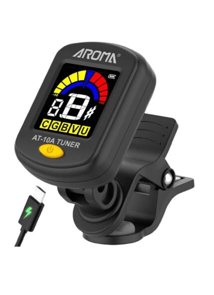 Aroma AT-10A Rechargeable Guitar Tuner