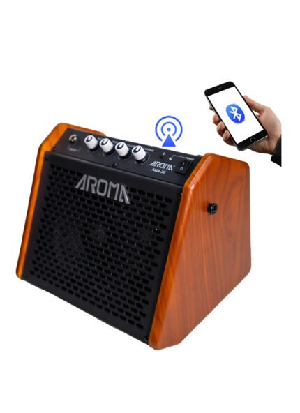 Aroma AMA-30 4in 1 Amplifier Drum, Guitar, Bass, Piano